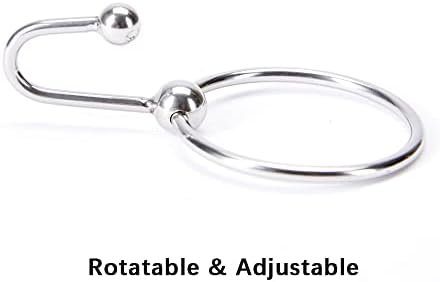 Stainless Steel Penis Cock Rings With Urethral Sounds Ball Male Erotic Penis Ring Adult Supplies (1.57 Inches) - Image 3
