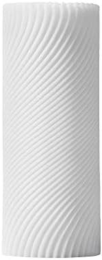 Tenga 3D Sensual Massage Male Masturbator, Soothing Sculpted Masturbation Sleeve For Men, Reusable Pleasure Device, Tnh-002 Module, White (Tnh002)