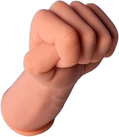 Huge Silicone Clenched Fisting Dildo, 13 Inch Extra Large Fist Dildo Anal Plug For Fist Sex, Realistic Hand Dildo With Suction Cup G-Spot Vaginal Masturbation Fisting Sex Toy For Unisex Couple Gay - Image 3