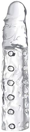 Size Matters 3 Inch Clear Penis Enhancer Sleeve