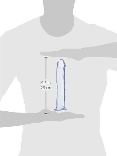 Doc Johnson Jelly Jewels - 8 Inch Dildo W/O Balls - 8" Long And 1.5" Long - Suction Cup Base - Great For Beginners And Deep Throat Training - Diamond - Image 3