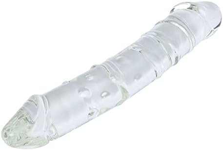 Epichao 9Inches Double Ended Glass Dildo Double Headed Crystal Penis G-Spot Stimulator Sex Pleasure Wand - Image 3