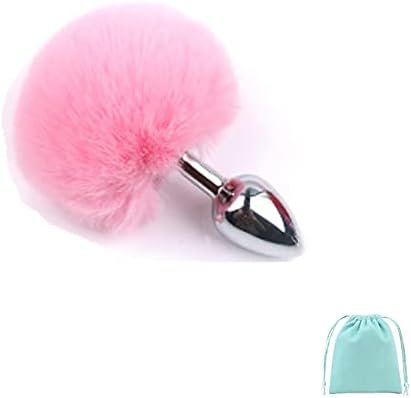 Bunny Rabbit Anal Plug Tail Animal Plug Tail Fur Tail Toy Plug Mini Anal Plug Metal Anal Plug Bunny Butt Plug Sm Toy For Women Sex Pleasure Couples - Image 2