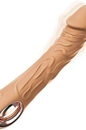 Realistic Dildo Vibrator For Women, Sex Toys Clitoris G Spot Anal Stimulator With 10 Powerful Vibration Mode, Waterproof Powerful Vibrator For Couples