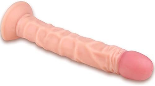 Realistic Suction Cup Dildo - Hands-Free Or Strap On Compatible - Lifelike Veins And Tip For Vaginal Penetration - Image 3
