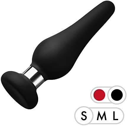 Forto F-21 Silicone Anal Plugs Training Set Anus Dilator Anal Ball Men Women/Butt Plug Trainer Kit For More Comfortable Intercourse Anal Toy Prostate Massager For Men And Women Advanced To Beginners - Image 2