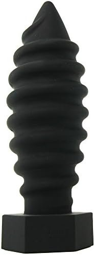 Tom Of Finland Screw U Anal Plug, Black, (Tf1372)