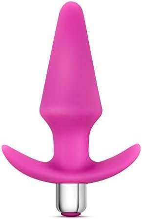 Blush Discover - 10 Vibration Modes Platinum Puria Silicone Anal Plug - 5" Tapered Plug For Comfort - Satin Smooth Ultrasilk - Anchortech & Stayput Design - Ipx7 Waterproof - For Women, Men - Black - Image 2