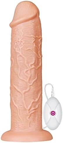 Adult Sex Toy, 11" Vibrating Huge Dildo Vibrating Butt Plug With 10 Functions Realistic Anal Dildo With Suction Cup Dildo Vibrator Big Horse Dildo Large Strap On Dragon Thick Long Dildo Flesh