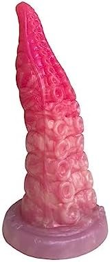 Tentacle Dildo For Women, Monster Octopus Dildo With Suction Cup, Big Anal Dildo, Prostate Massager Plug, Hands Free Play, Colorful Sex Toy For Beginners, Adult Toy For Women (Pink)