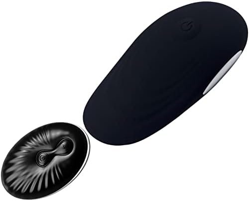 Wearable Panty Vibrators, Remote Control Vibrators With 10 Vibrating Modes, Tongue Vibrators For Vagina And Clitoral, Waterproof Magnetic Charging Sex Toys For Women Or Couples Black