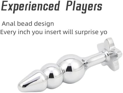 Anal Sex Toys Anal Plug Metal Butt Plug,Sex Toys Anal Toy Anal Trainer,Large Anal Plug For Comfortable Long-Term Wear, Anal Sex Toys For Couples,Women Men - Image 2