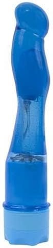 Doc Johnson Monique Sensual Curves Vibrator, Baby Blue - Image 2