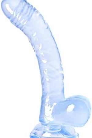 Small Realistic Dildo With Strong Suction Cup For Hand-Free Play, 7.6 Inch Cute Jelly Thin Anal Dildo For Beginners, Flexible Lifelike Penis Adult Sex Toys For Women Men Couples And Beginner