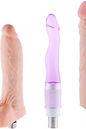 3Xlr Connector Attachments Dildos For Auxfun Sex Machine, Different Sex Toys Accessory For Love Machines Gun Devices Anal Beads Butt Plug Realistic Dildo For Beginners Lifelike Huge Dildo