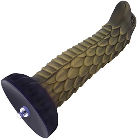 Hismith 8.6" Smooth Silicone Dildo - Removable Kliclok System - Amazing Series - Image 3