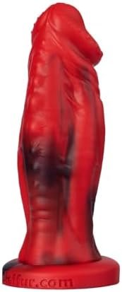 Scarlet Beast Pleasure Toy - Premium Silicone Dildo For Experienced Adventurers - Powerful Suction Cup Base - Lifelike And Sensually Stimulating