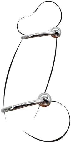 Cock Rings, Stainless Steel Cock Rings, Glans Ring Erection Enhancing Rings Erection Toy, Enhance Pleasure For Couples & Sweethearts, 2 Piece