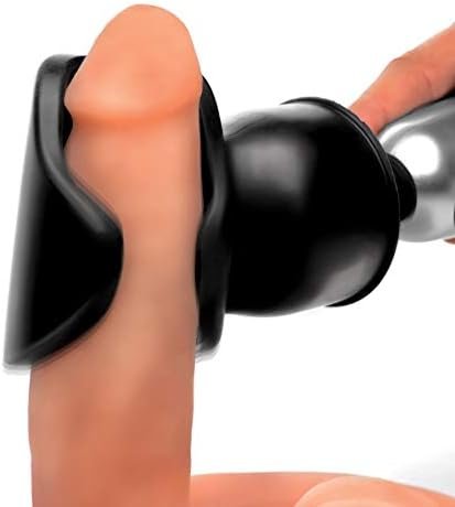 Lynx The Furl Male Masturbator Wand Attachment - Black - Image 3