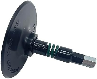 Tenfruit Screw-On Connector To 3.86" Suction Cup With Spring Screw-On Sex Machine Attachment To Universal Dildo Masturbator Holder