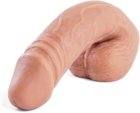Soft Realistic Dildo: 5.1 Inches Long, 1 Inches Wide - Naturally Enhances Male Bumps - For All Day Wear, Lingerie Compatible - Adult Product For Maximum Performance