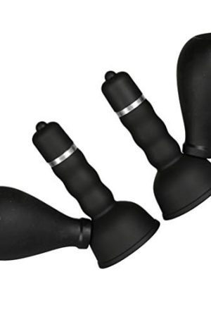 Electric Vibrating Nipple Sucker Breast Massager Silicone Breast Pump For Women Pleasure Couple Funny 2 Pcs