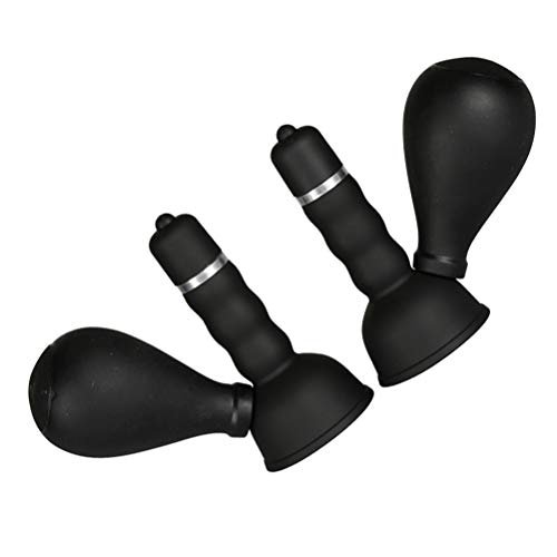 Electric Vibrating Nipple Sucker Breast Massager Silicone Breast Pump For Women Pleasure Couple Funny 2 Pcs