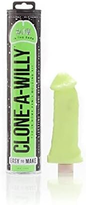 Clone-A-Willy - Silicone Penis Casting Kit For Glow In The Dark Dildo (Green) - Image 2
