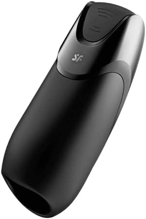 Satisfyer Men Vibration + | Vibrating Masturbator | Connect App | 14 Programs | Waterproof (Ipx7) | Rechargeable Battery | Skin-Friendly Silicone