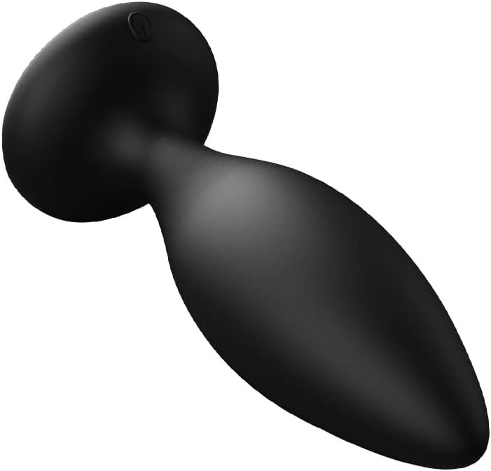 Vibrating Anal Plug Prostate Massager For Dilator Sex Toy For Men Women Masturbation Silicone Rechargeable Anal Vibrator 10 Vibration Modes Waterproof Anal Sex Toys