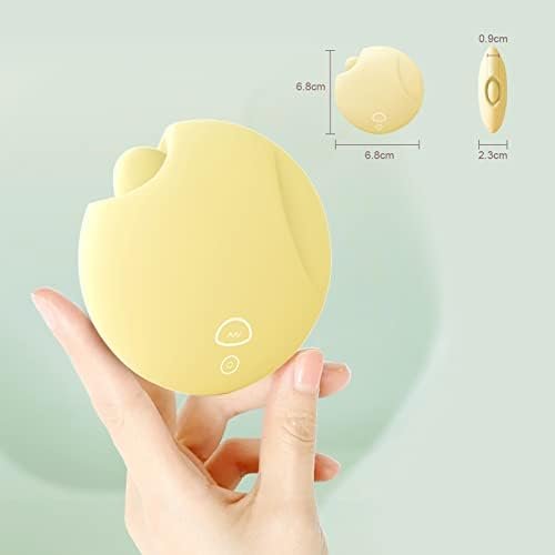 Baycam Vibrator Gifts For Women, Clitoral Licking Tongue Vibrator, Licking & Vibrating Nipples Clitoral Stimulator With 12 Modes For Quick Orgasm, Adult Sex Toys Yellow - Image 3