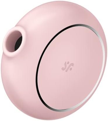 Satisfyer, Vibrator, Pressure Wave Vibrator, “Pro To Go 3”, 8.5 Cm, Ideal On The Go, 2 Motors, Colour:Pink