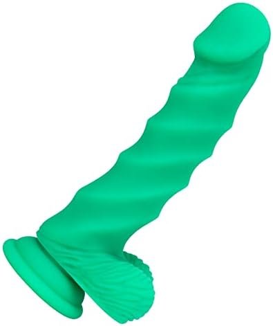8.26 Inch Silicone Realistic Dildo, Soft Huge Dildo With Strong Suction Cup For Hands-Free Play, Body-Safe Material Anal Big Dildo, G-Spot Adult Sex Toys For Women And Couple
