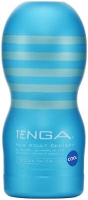 Tenga Tenga Cool Original Vacuum Cup Toc-201C Disposable Male Masturbator, Blue