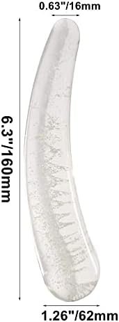 Aptitan Luminous Double Ended Glass Dildo Lighted Crystal Penis Glass G-Spot Stimulator Female Masturbation Sex Toy - Image 2