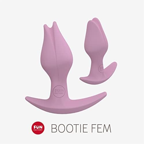Fun Factory Adult Toys | Bootie Butt Plug Sex Toy | Curved Anal Plug Adult Toy | Sex Toys For Women, Men, & Couples (Ring Black) - Image 2