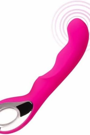 G Spot Vibrator Dildo With 10 Vibration Modes, Sex Toys For Women Clitoris G Spot, Waterproof Powerful Rose Toy For Women And Couples Pink