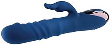 Evolved The Ringer Rechargeable Thrusting Rabbit - Blue - Image 3