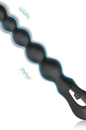 Fst Vibrating Anal Beads Butt Plug With 7 Powerful Vibration Modes, Anal Vaginal G-Spot Stimulation Prostate Massager Waterproof Usb Rechargeable Anal Sex Toy For Women Men Couples