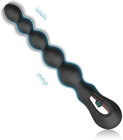 Fst Vibrating Anal Beads Butt Plug With 7 Powerful Vibration Modes, Anal Vaginal G-Spot Stimulation Prostate Massager Waterproof Usb Rechargeable Anal Sex Toy For Women Men Couples