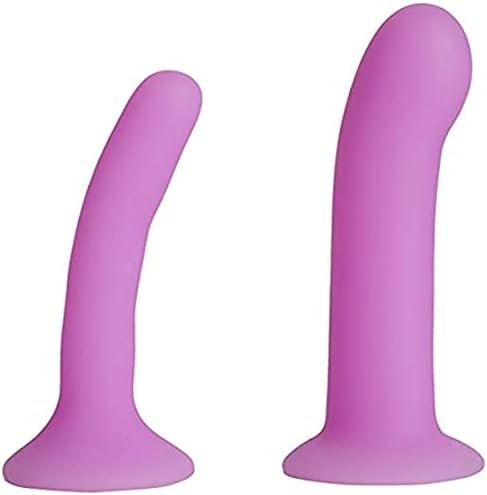 Strap U Incurve Silicone G-Spot Duo Dildo Set