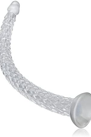 Fst Adult Sex Toy Anus Sex Dilator Butt Plug Transparent Tpe Ultra Long Anal Plug Vaginal G-Spot Massager For Men Women Couple Advanced Player Dildo (19 In)