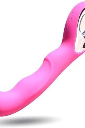 G Spot Vibrator With 3 Vibration Points And 10 Modes - Vibrating Dildo For Clitoral & Nipple Stimulation - Waterproof Body Safe Silicone Adult Sex Toys For Women Men Couples Female Unisex - Pink
