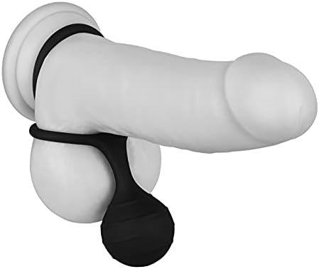 Eis Penis And Testicle Weight - Double Cock Ring With Weight For Increased Sensuality And Penis Training - Skin-Friendly Silicone (3.95 Oz) - Image 3