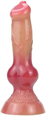 Liquid Silicone Penis Super Simulation Big Thick Fake Penis Adult Product Woman Sex Toy Ultra-Soft Dildo For Beginners Vaginal G-Spot Anal Play Adult Sex Toy For Masturbation Flesh-Colored