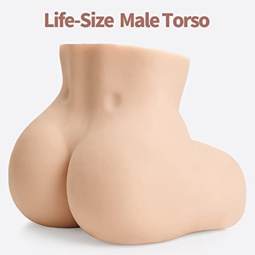 Male Masturbator Sex Anus Doll, Realistic Big Butt Ass With Fluttering Testicles & Anal Sex Stroker For Gay Masturbation, Adult Sex Toys For Gay & Men(14Lb) - Image 3