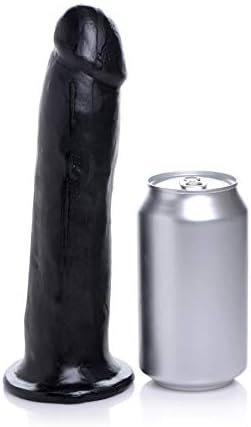 Lynx 8 Inch Dildo - Black