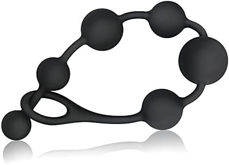 Silicone Anal Bead Butt Plug Anal Trainer Anal Chain With 6 Different Size Balls And Pull Roop For Men Women Sex Factory - Image 3
