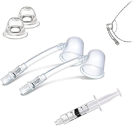 Nipple Corrector Women Inverted Puller Nipple Aspirator Corrector Women Nipple Suckers For Flat Nipples(2Pcs)