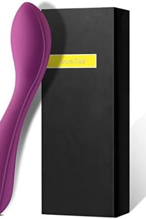 Luvkey Wireless Clitoral Vibrator Stylish Smooth And Powerful,10 Vibration Modes Handheld Electric Rechargeable Waterproof （Purple）